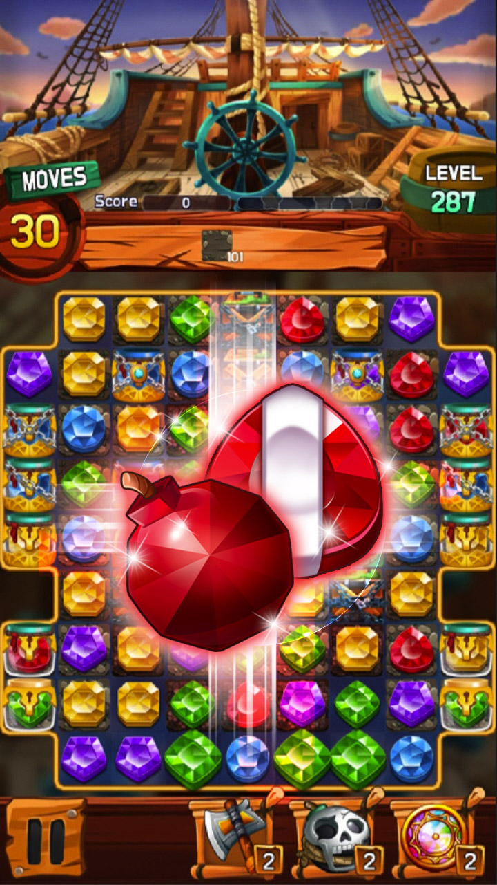 اسکرین شات 1 بازی Jewel Voyage: Match-3 puzzle