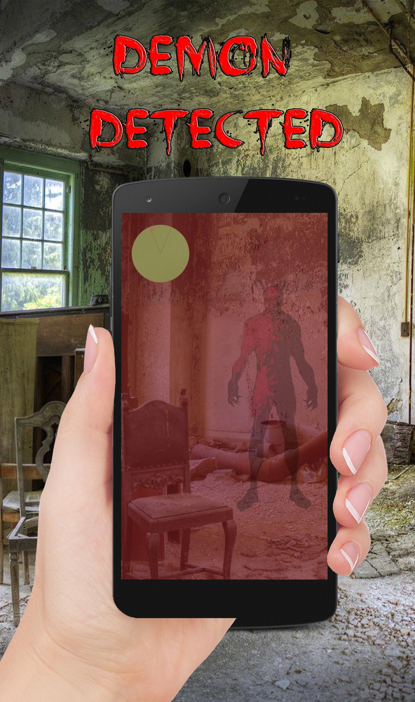 اسکرین شات 3 برنامه Camera Ghost Detector: Prank