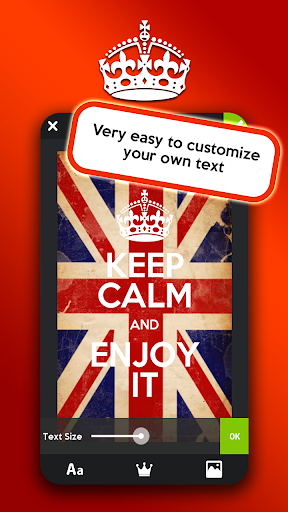 اسکرین شات 3 برنامه Keep Calm Generator