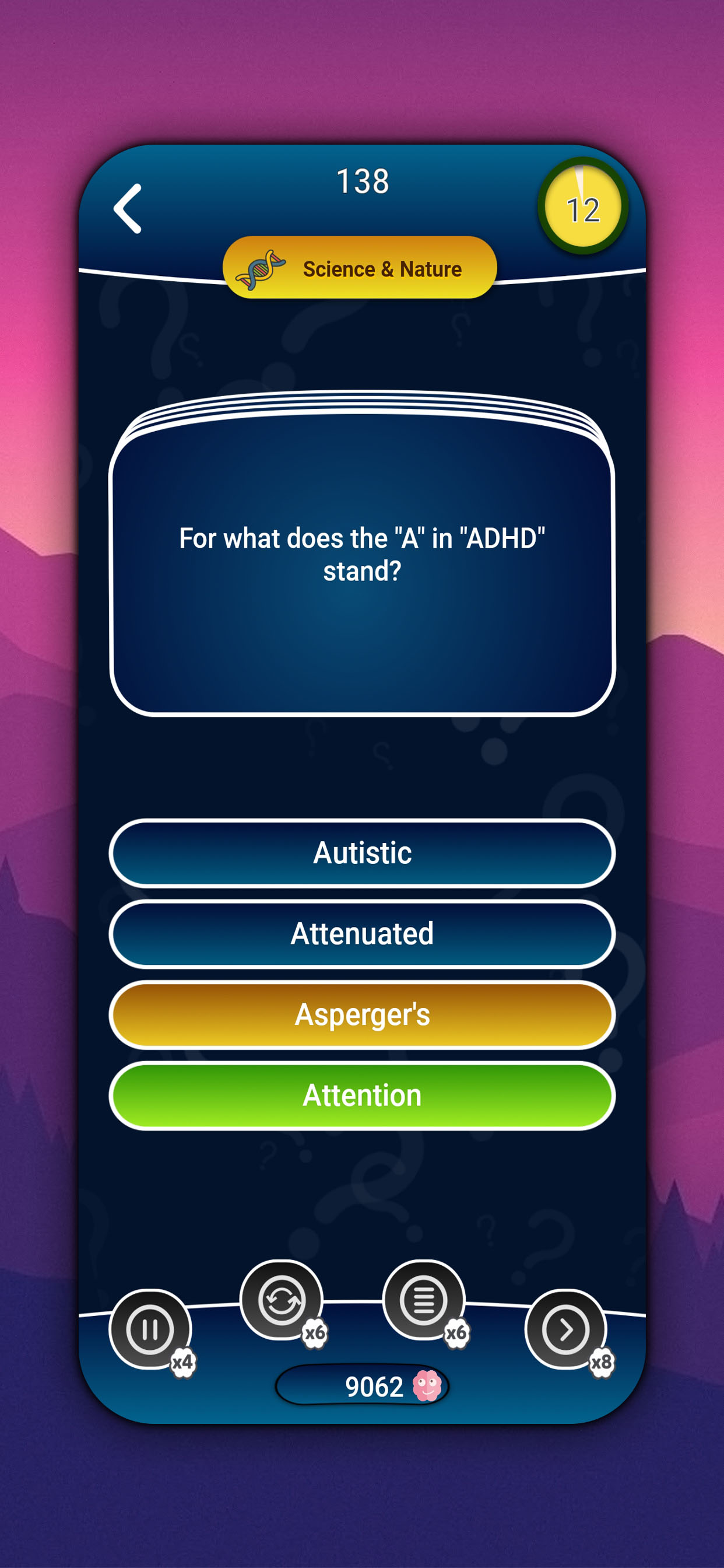 اسکرین شات 7 بازی Millionaire Trivia Quiz