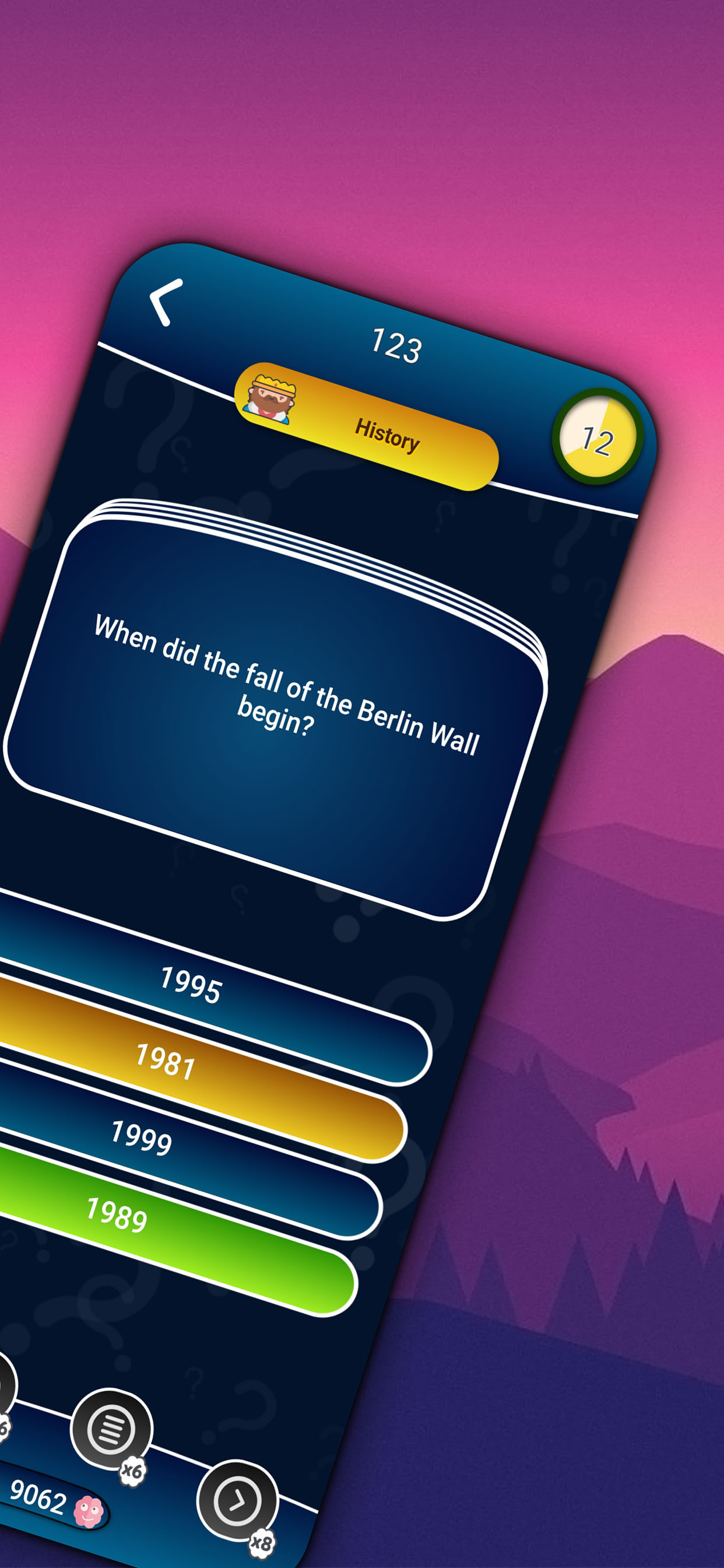 اسکرین شات 8 بازی Millionaire Trivia Quiz