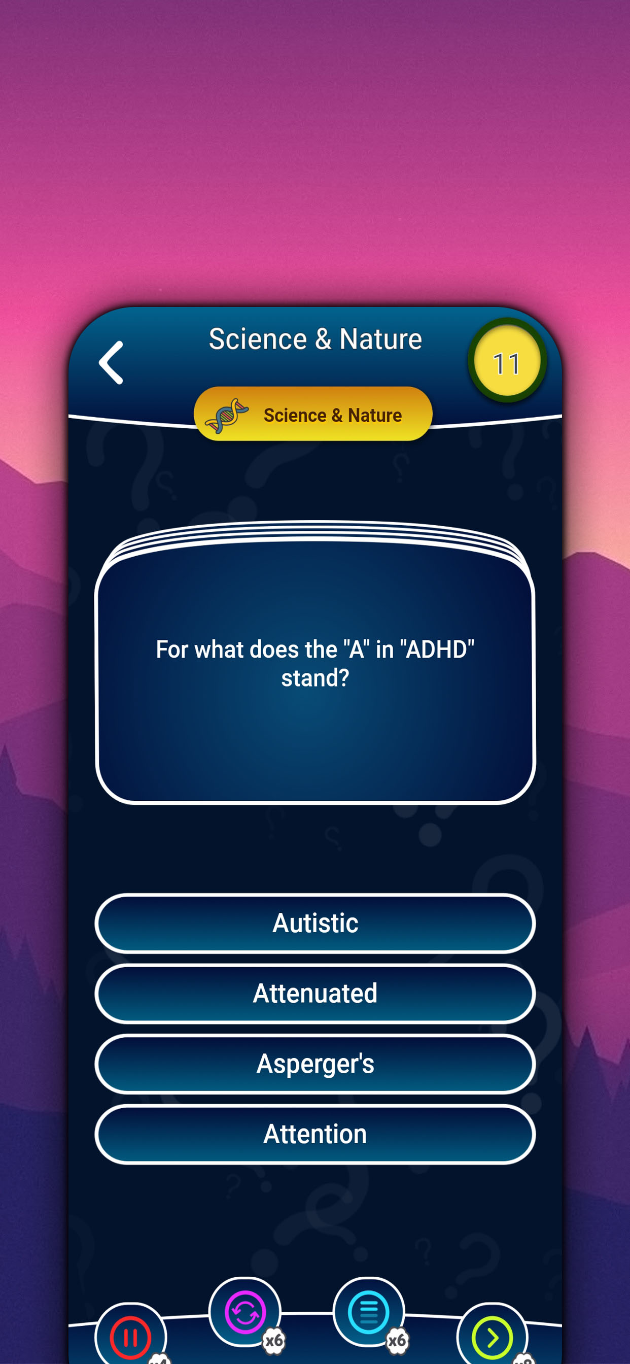 اسکرین شات 1 بازی Millionaire Trivia Quiz