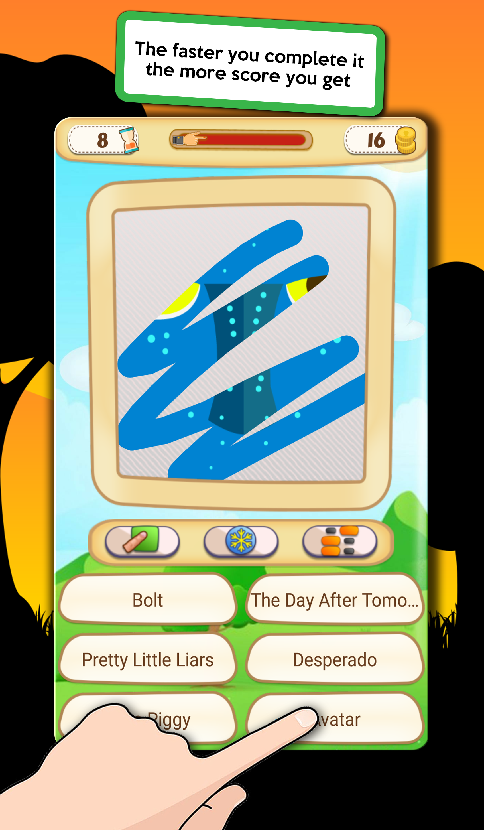 اسکرین شات 3 بازی Scratch Character Quiz