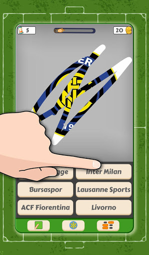 اسکرین شات 7 بازی Football Logo Quiz Scratch The Premier League club