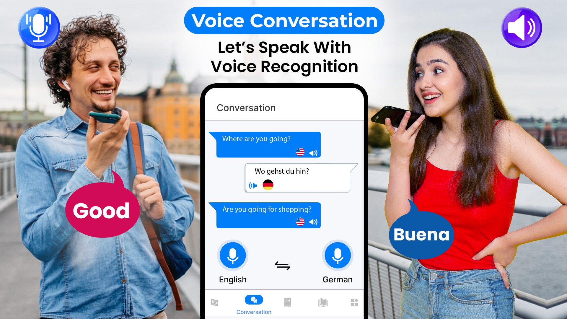 اسکرین شات برنامه Translate Language: Translator 4