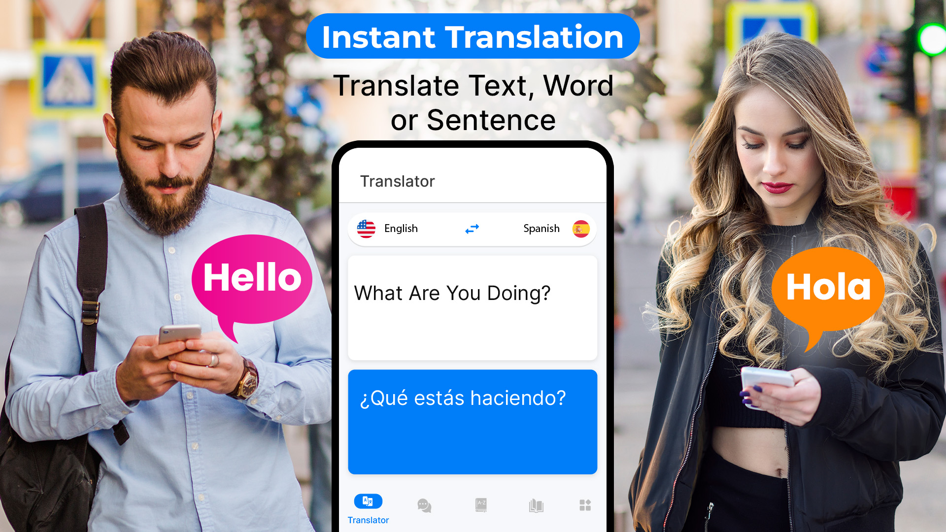 اسکرین شات برنامه Translate Language: Translator 1