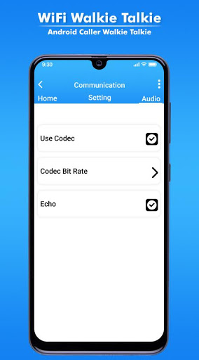 اسکرین شات 5 برنامه Wifi Walkie Talkie Free