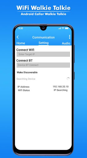 اسکرین شات 4 برنامه Wifi Walkie Talkie Free