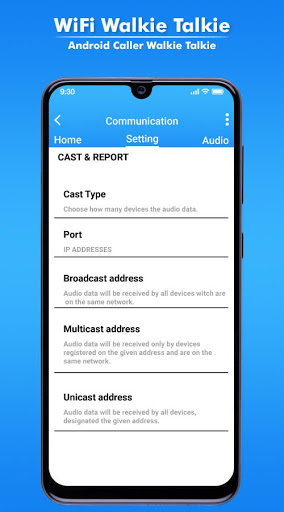 اسکرین شات 3 برنامه Wifi Walkie Talkie Free