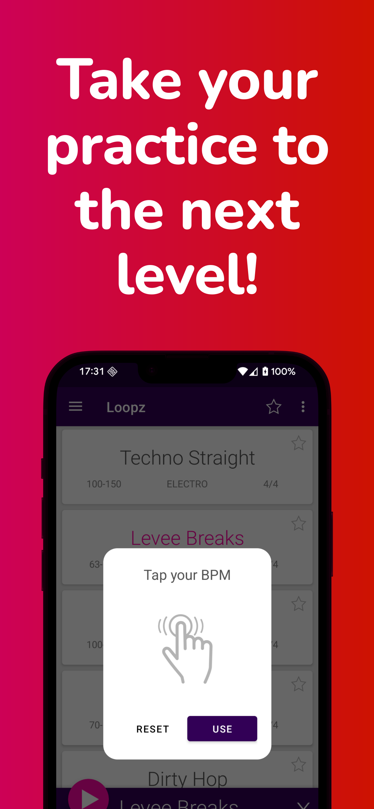 اسکرین شات 4 برنامه Loopz - Drum Loops!