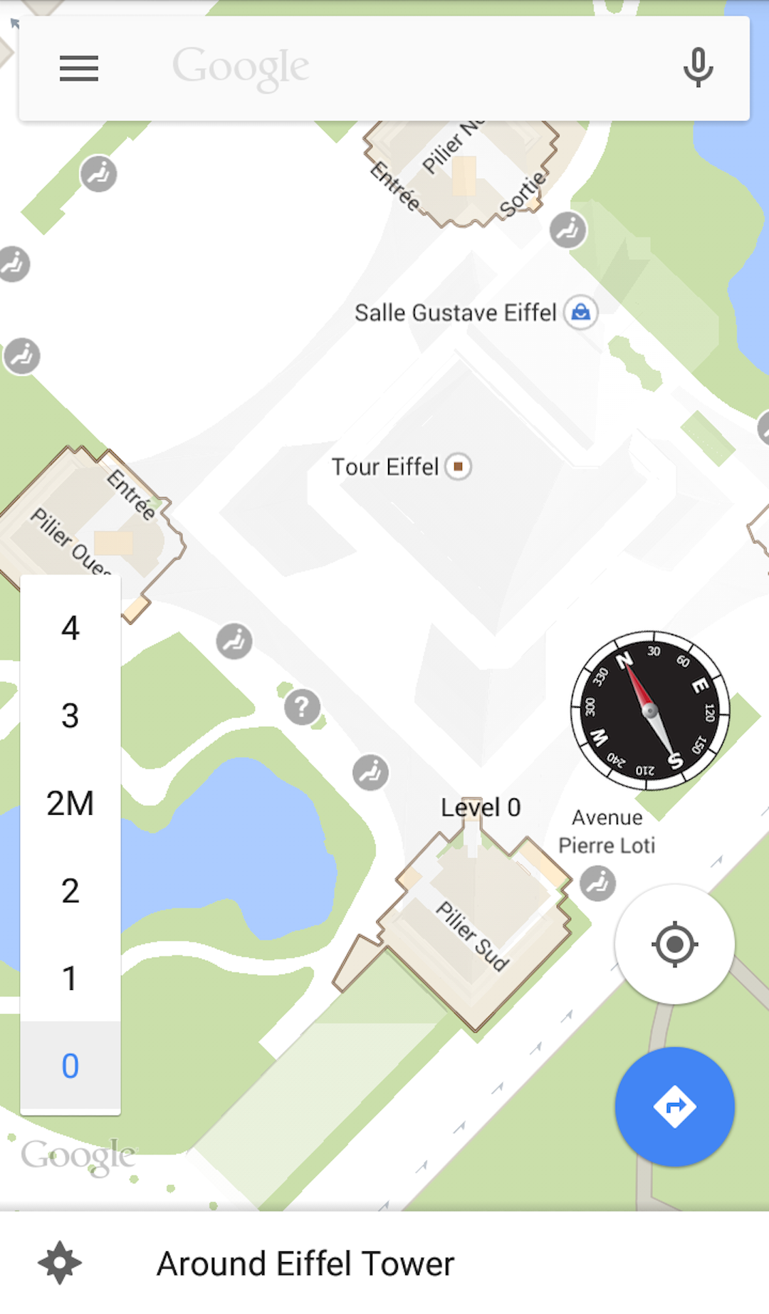 اسکرین شات 2 برنامه Compass & GPS