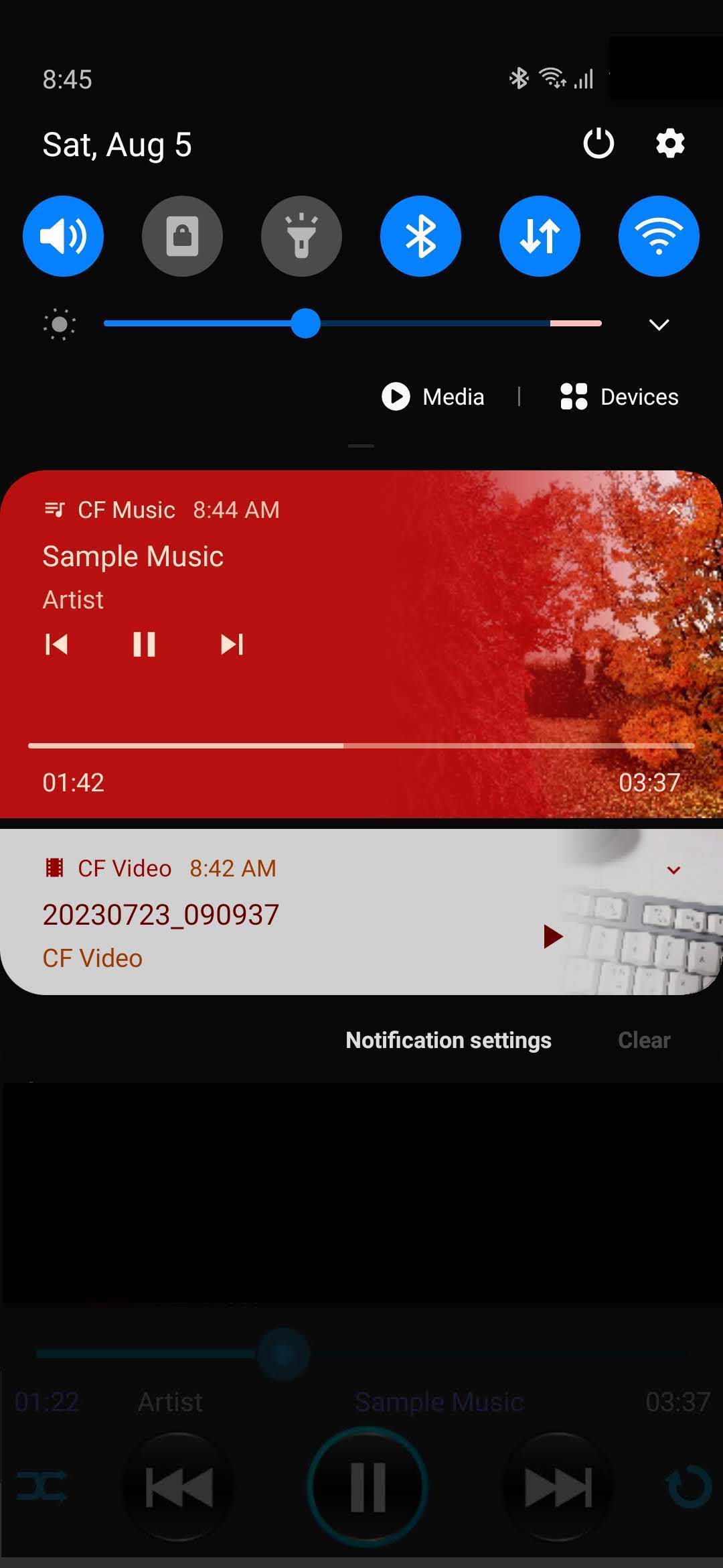 اسکرین شات 8 برنامه Folder Music Player +Cloud