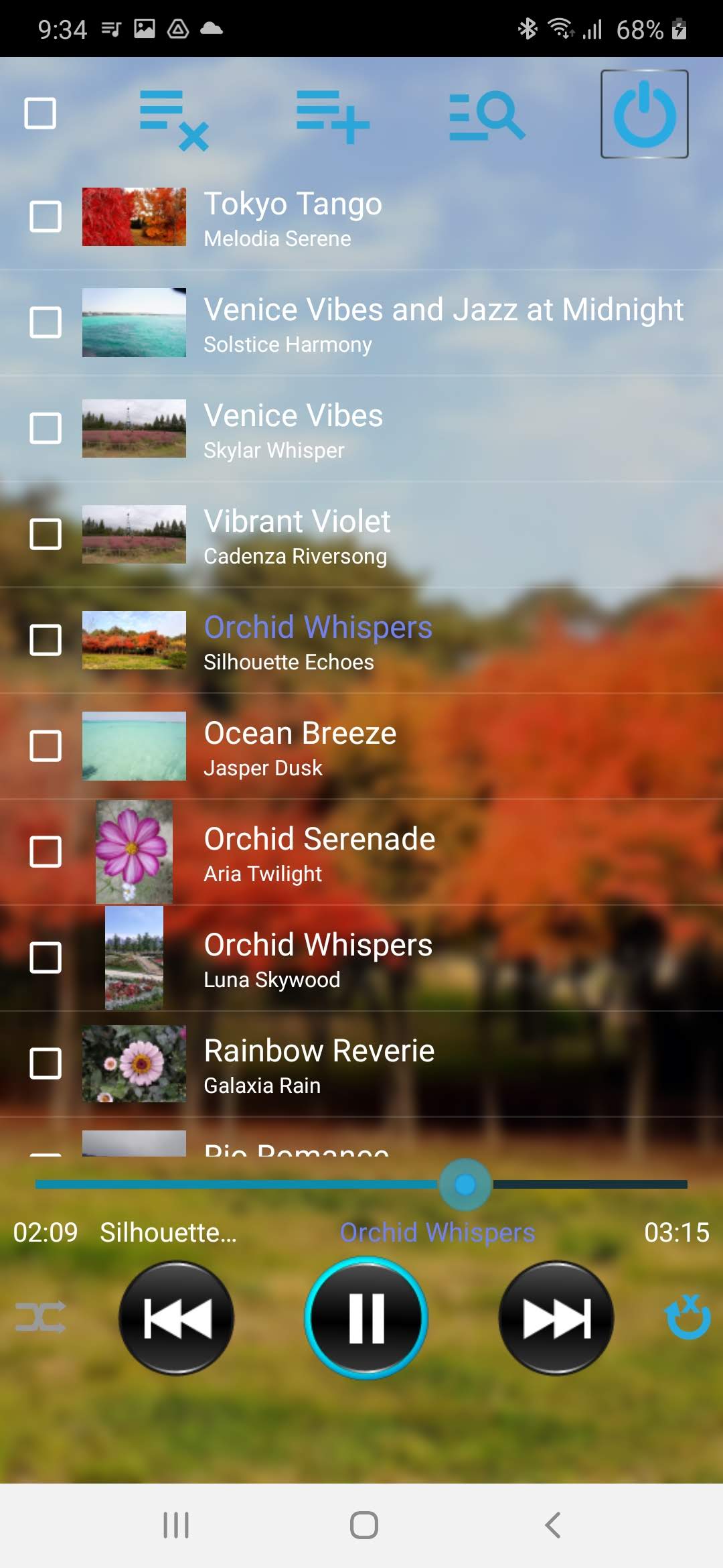 اسکرین شات 5 برنامه Folder Music Player +Cloud