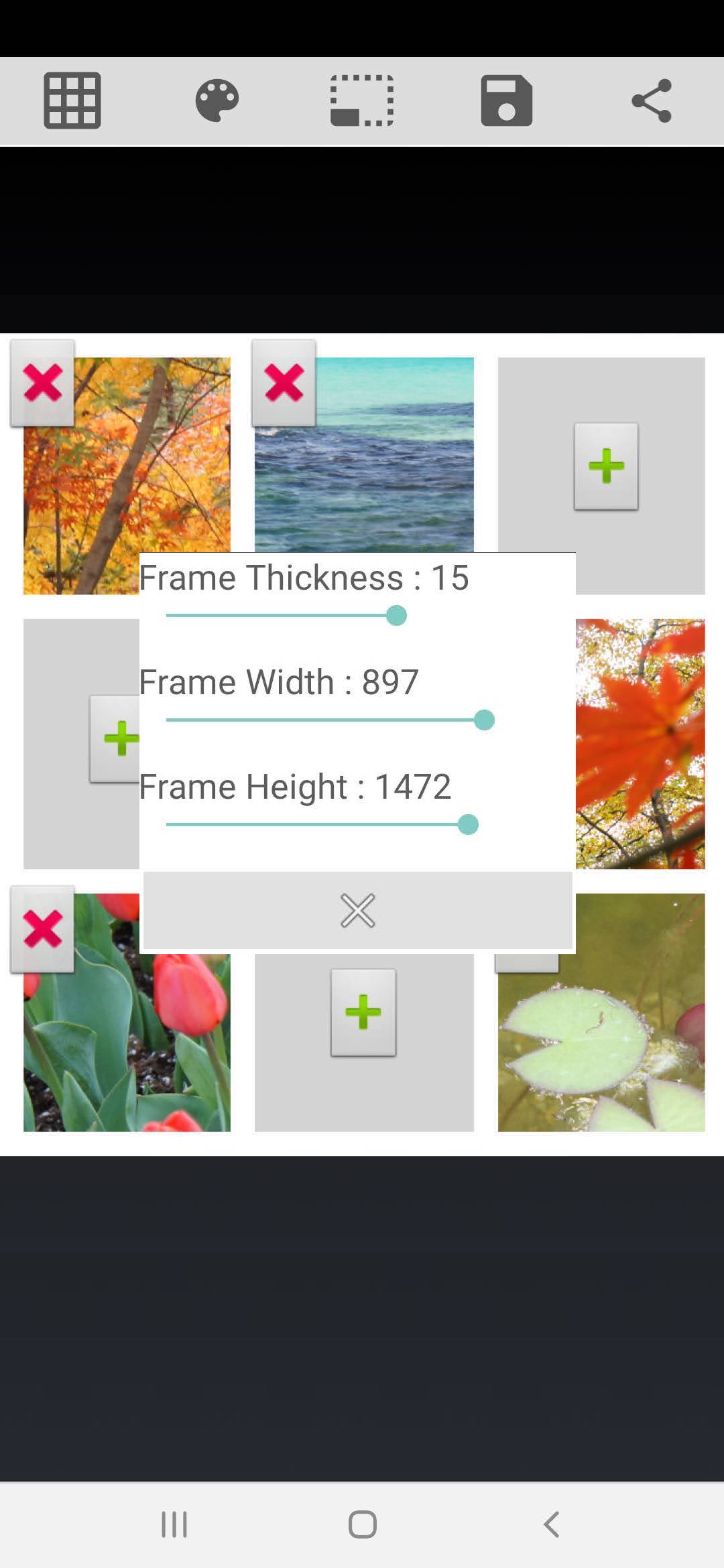 اسکرین شات 7 برنامه Photo Frame (Collage Maker)