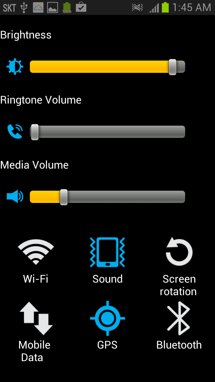 اسکرین شات 2 برنامه Quick Settings
