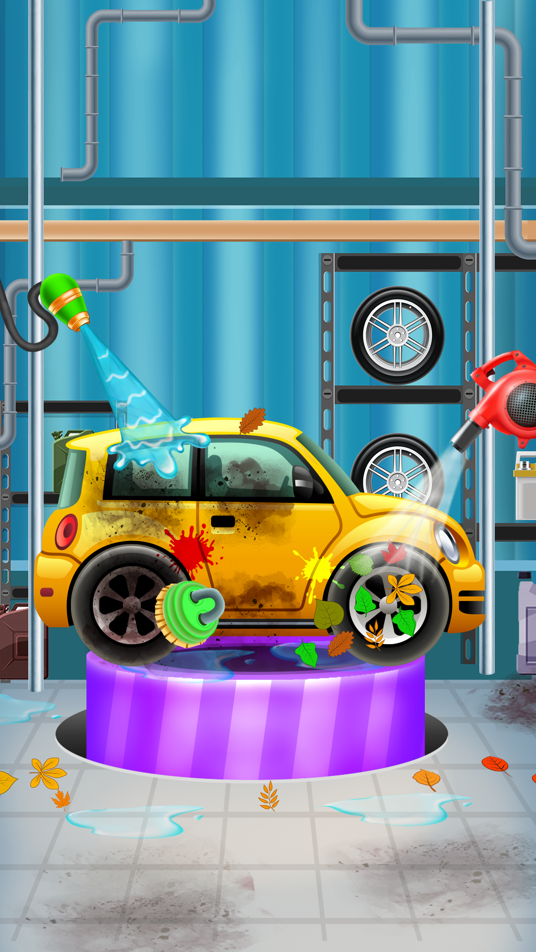 اسکرین شات 2 بازی My Car Wash Game