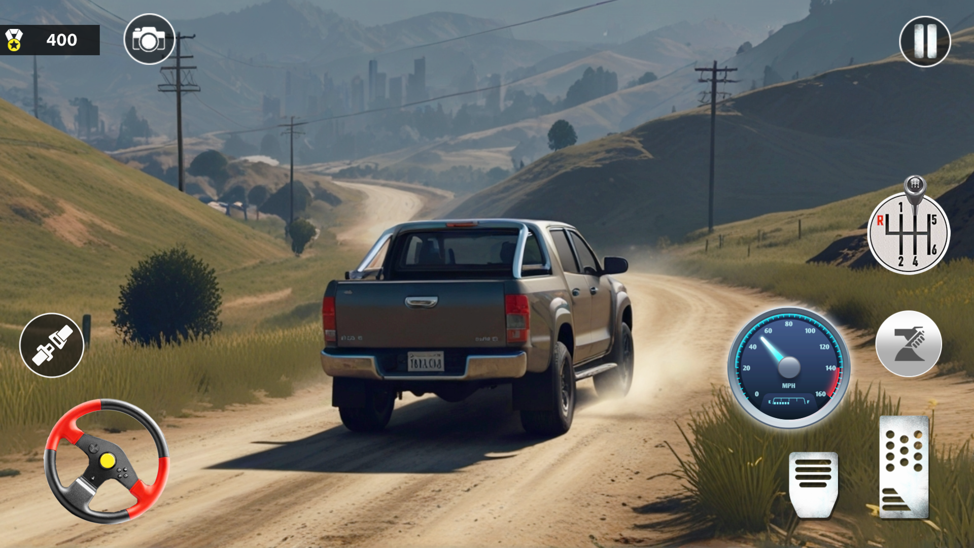 اسکرین شات 3 بازی 4x4 Offroad Jeep Driving Games