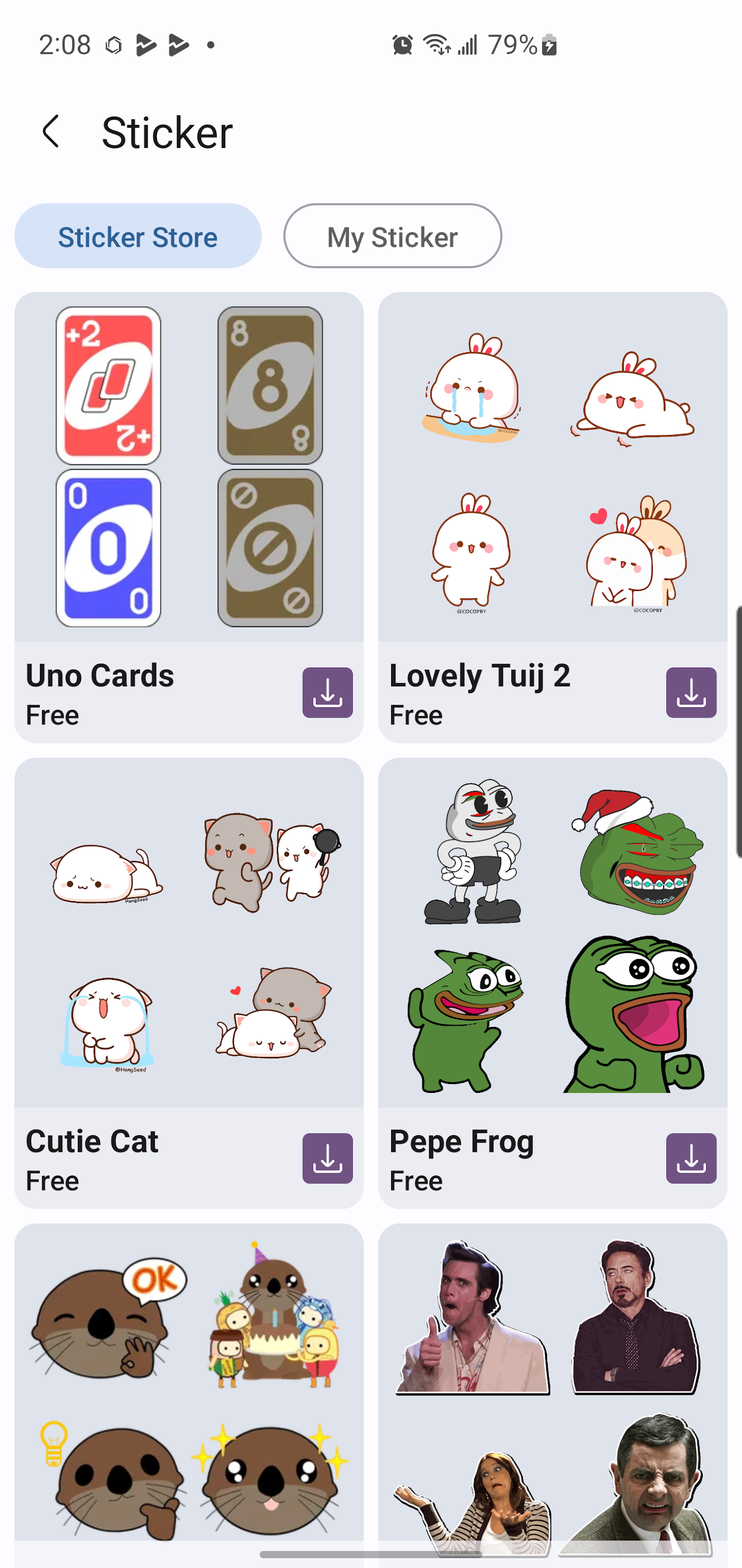 اسکرین شات 7 برنامه Keys Cafe - Make your keyboard