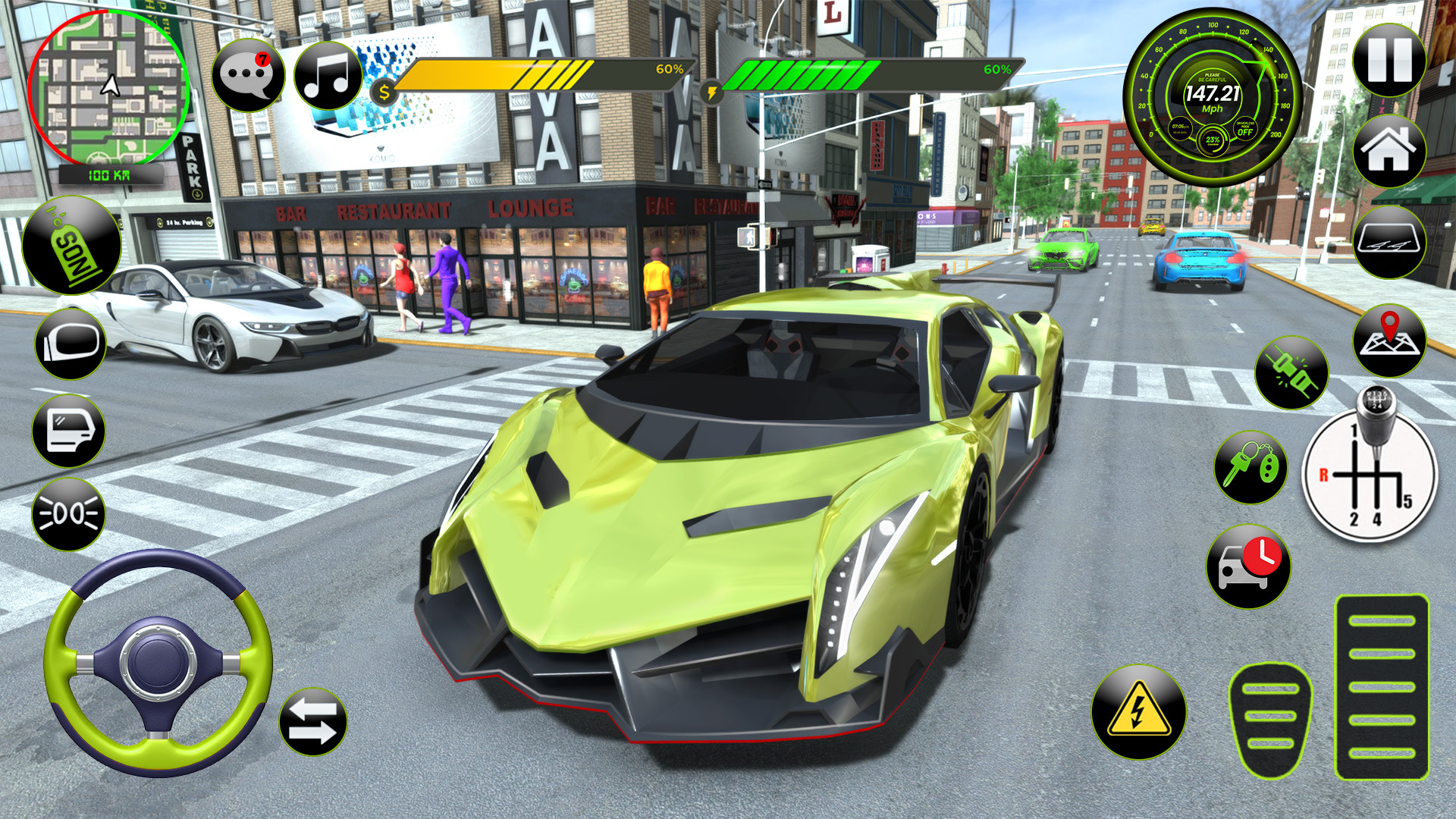 اسکرین شات 4 بازی Car Game Simulator Racing Car