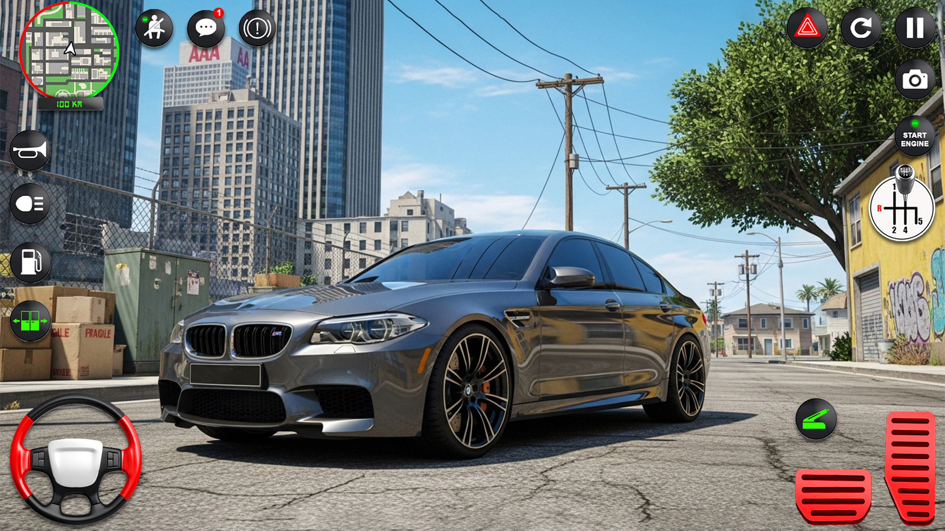 اسکرین شات 2 بازی BMW Car Games Simulator 3D