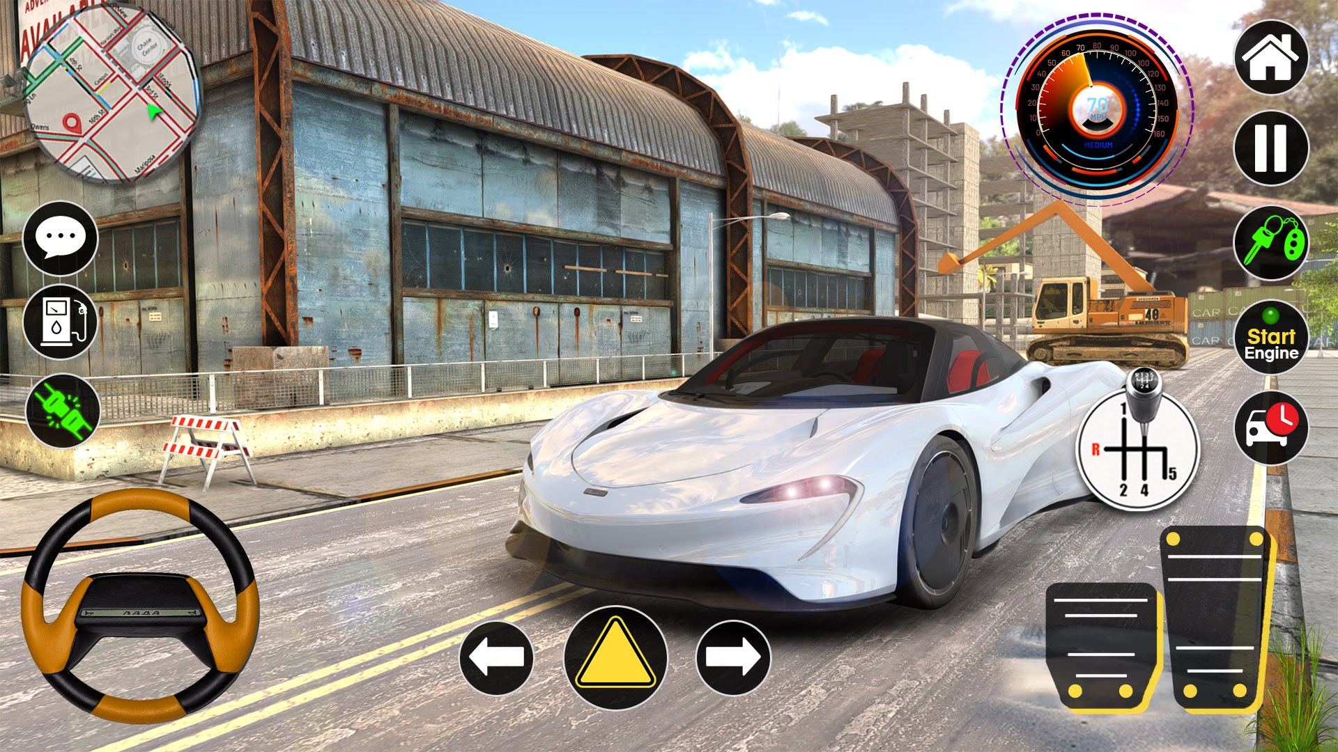 اسکرین شات 3 بازی Car Simulator 3D & Car Game 3D