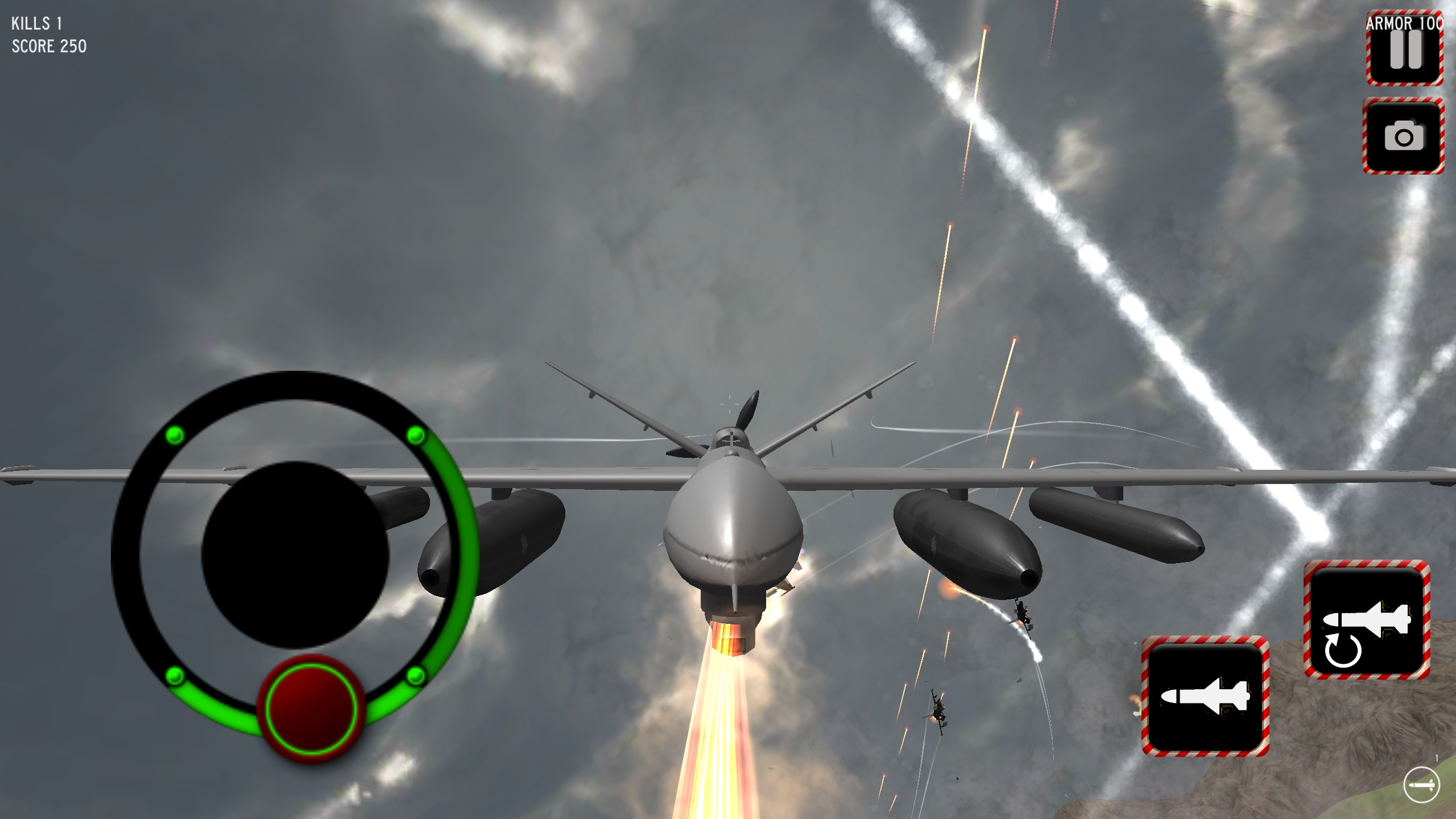 اسکرین شات 1 بازی Military Drone Simulator