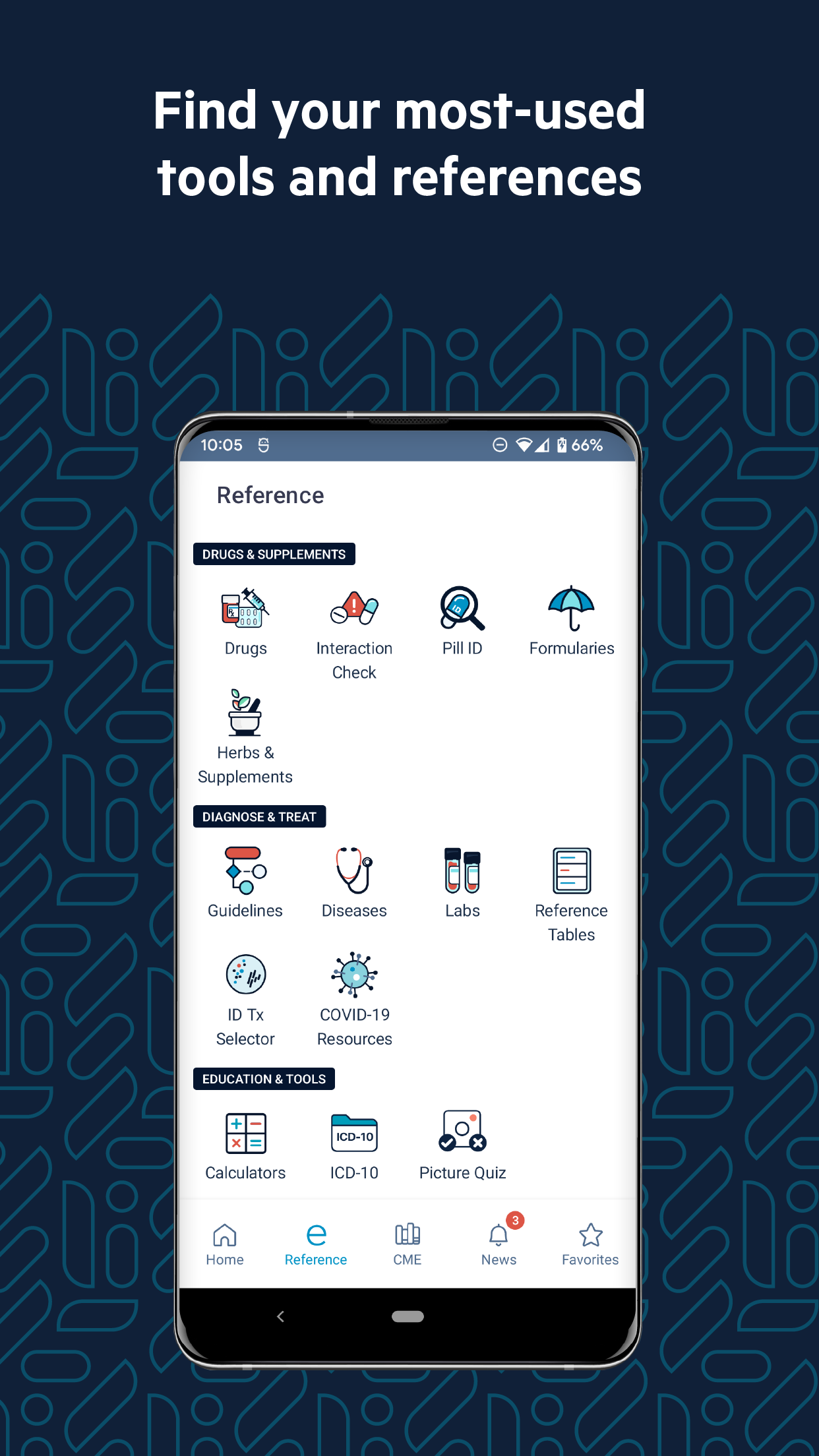 اسکرین شات 2 برنامه epocrates: Drug Checker App