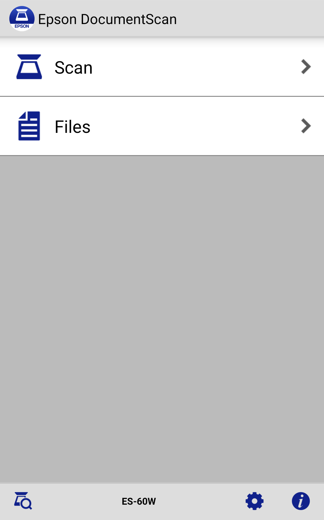 اسکرین شات 1 برنامه Epson DocumentScan