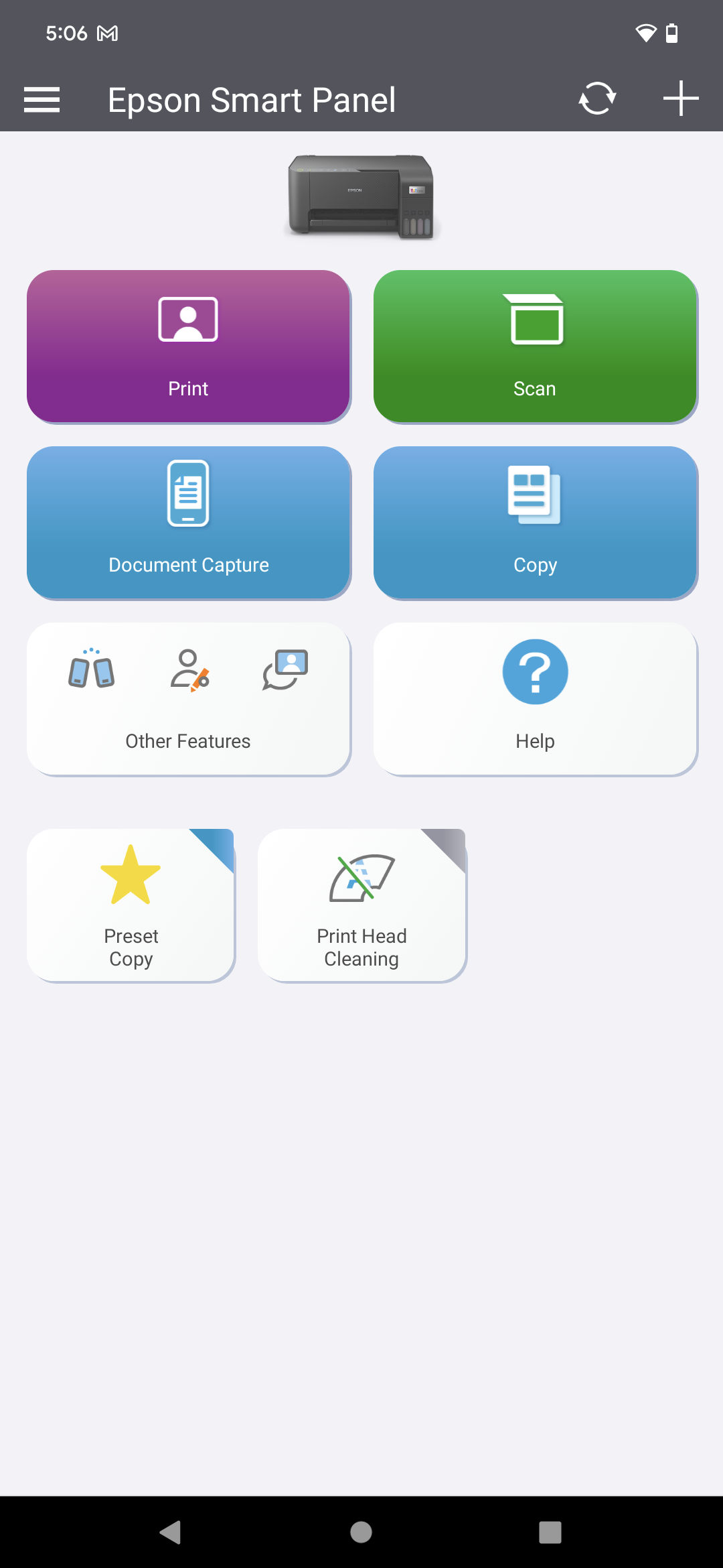 اسکرین شات 2 برنامه Epson Smart Panel