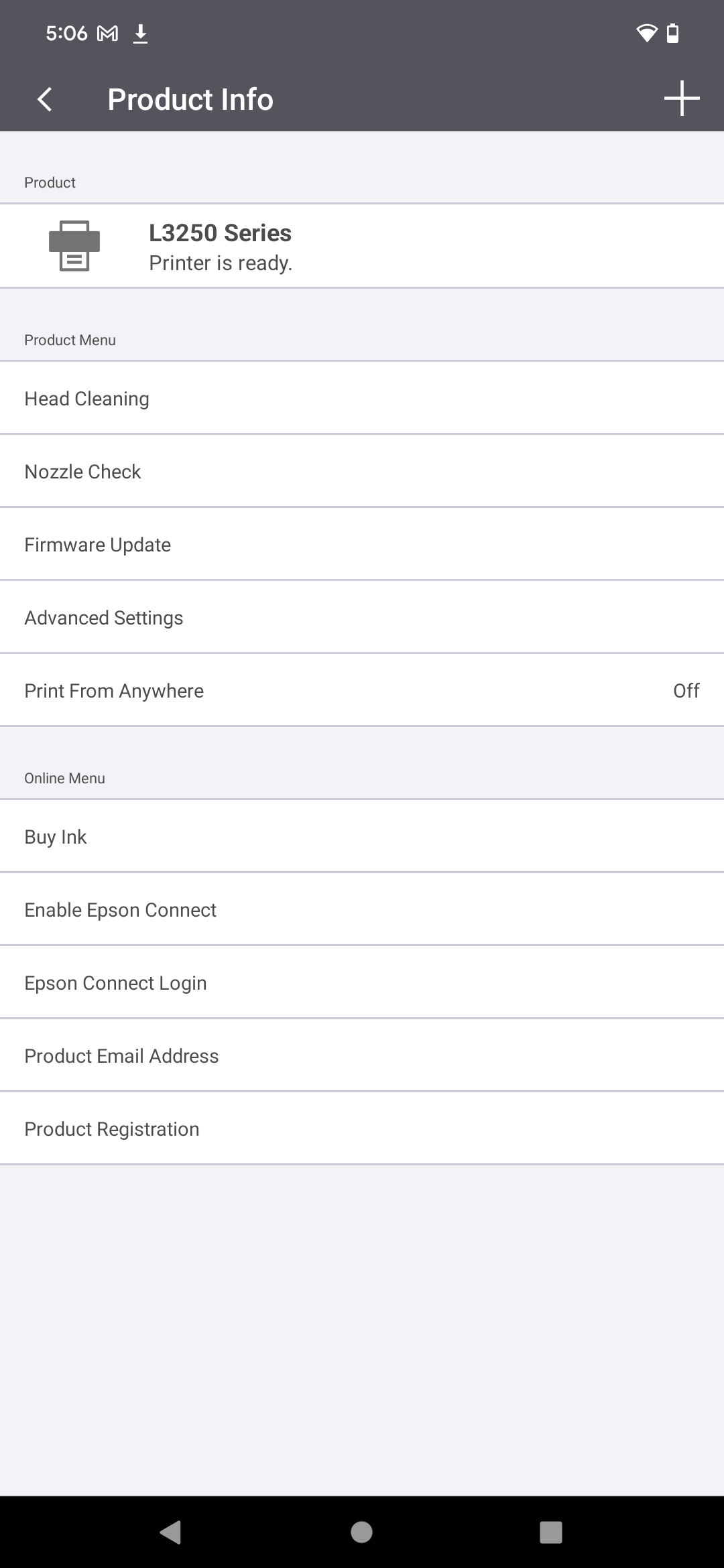 اسکرین شات 5 برنامه Epson Smart Panel