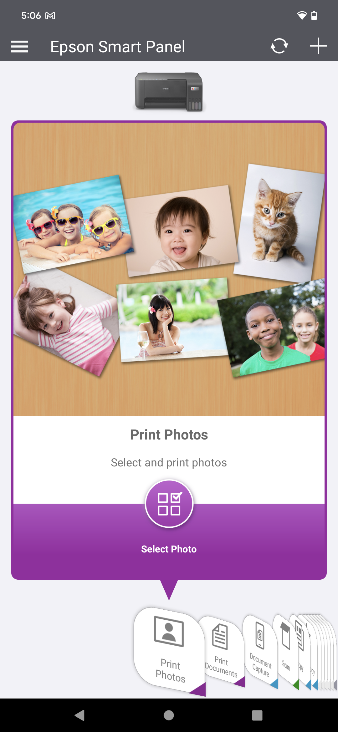 اسکرین شات 1 برنامه Epson Smart Panel