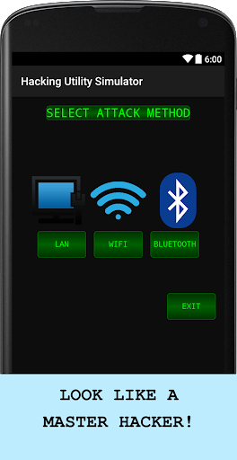 اسکرین شات 1 بازی Phone Hacker Tools Simulator