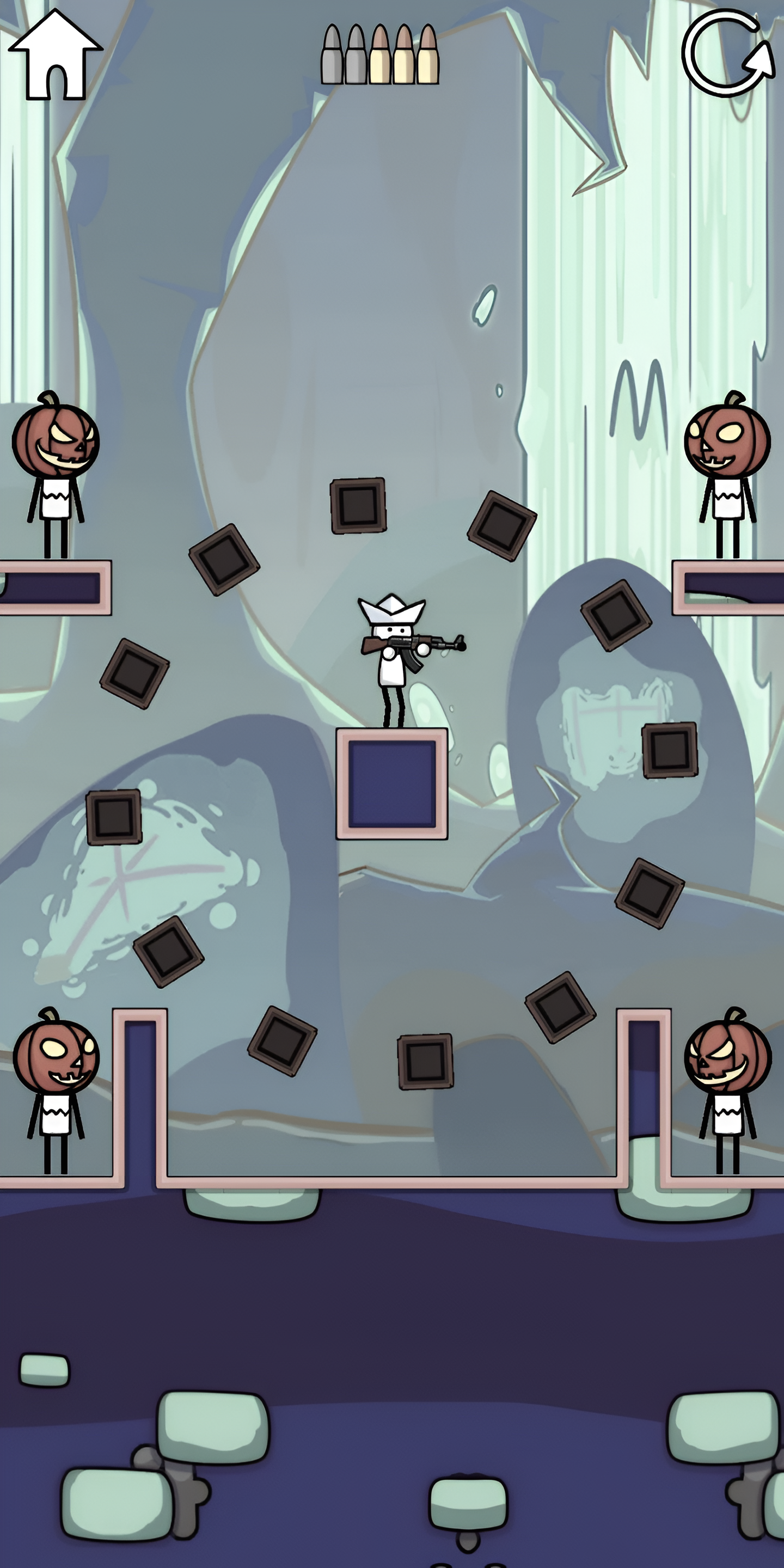 اسکرین شات 2 بازی Bullet kills ricochet games
