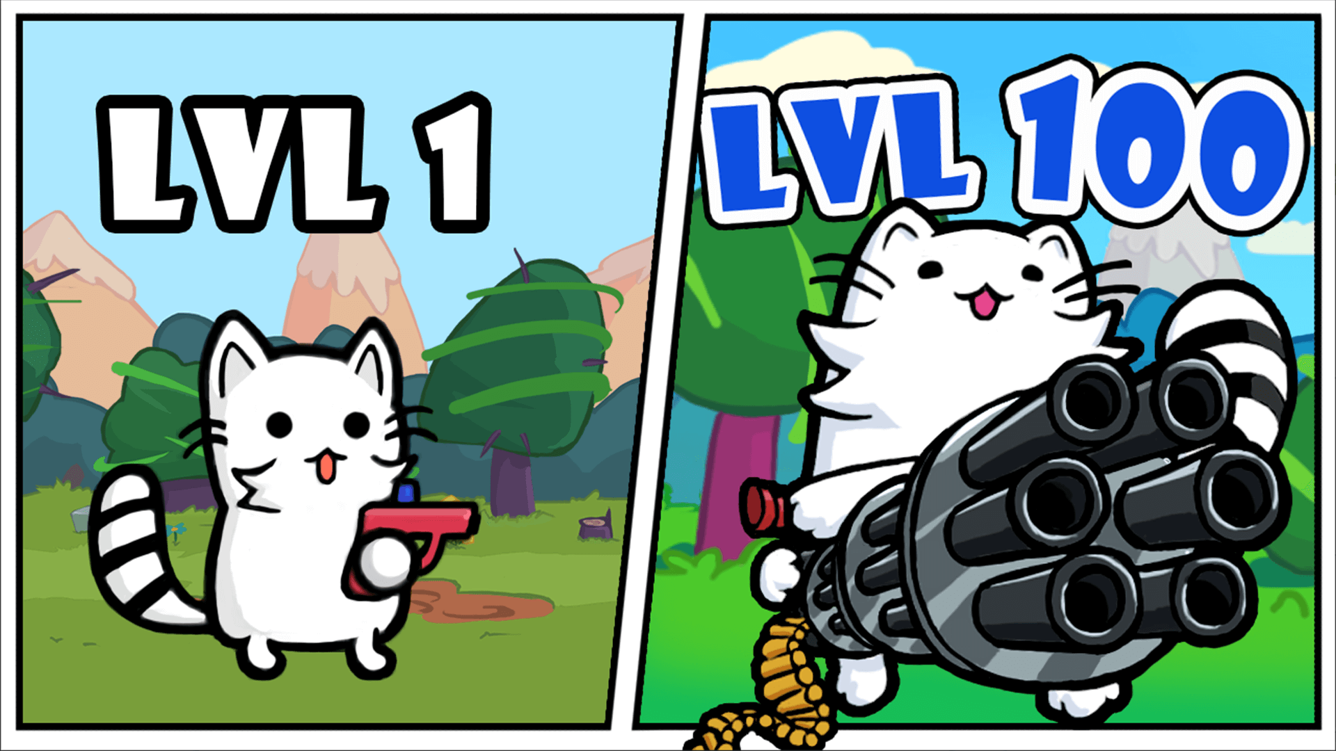 اسکرین شات 1 بازی Cat shoot war: offline games
