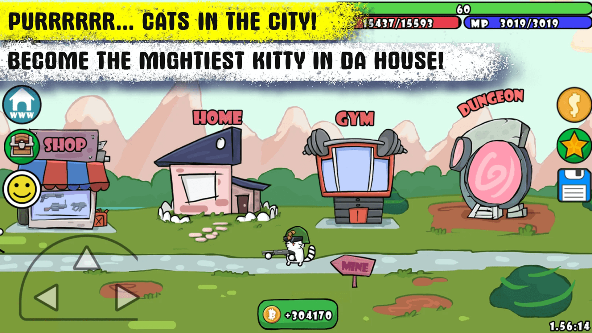 اسکرین شات 6 بازی Cat shoot war: offline games