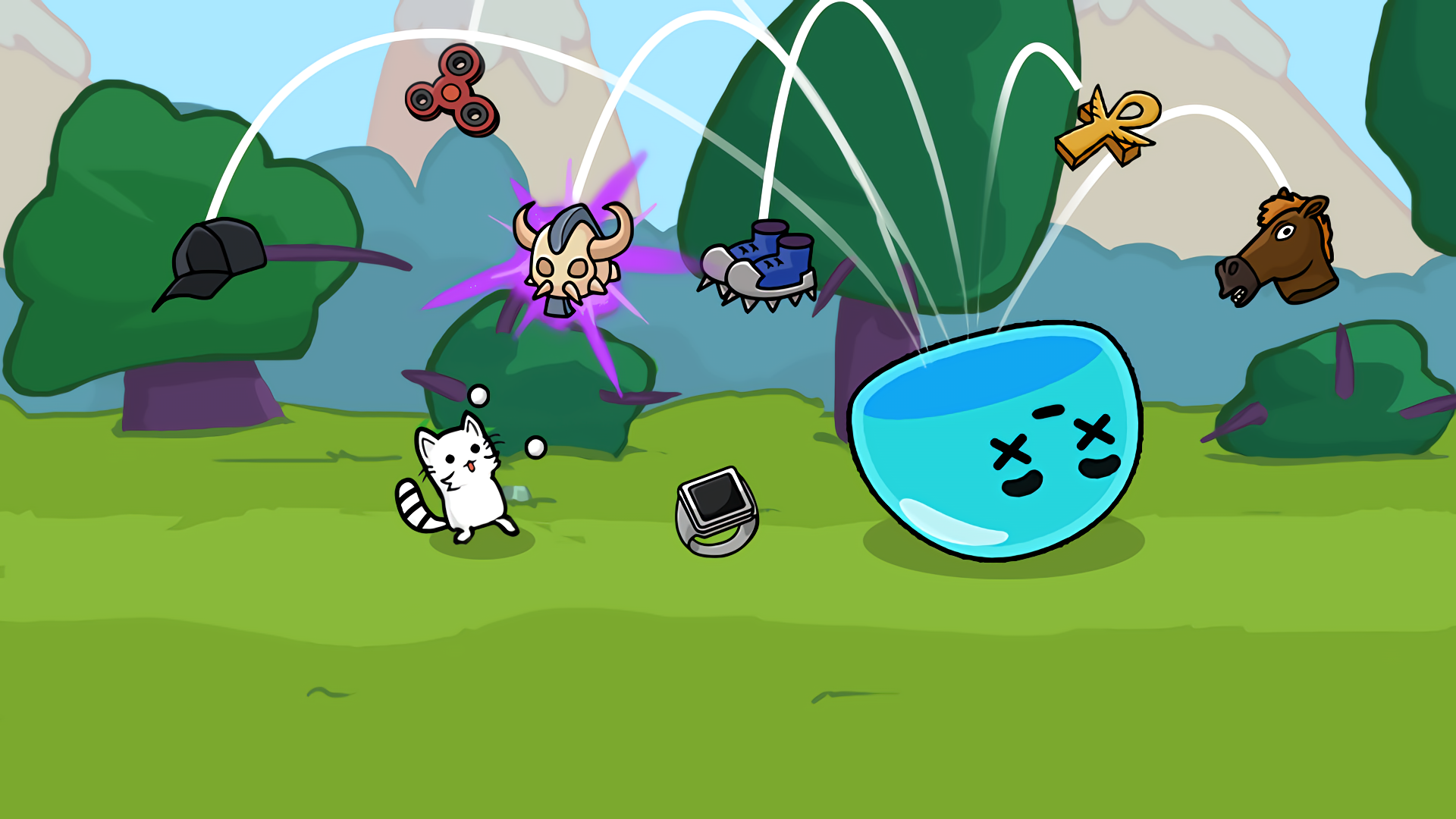 اسکرین شات 3 بازی Cat shoot war: offline games