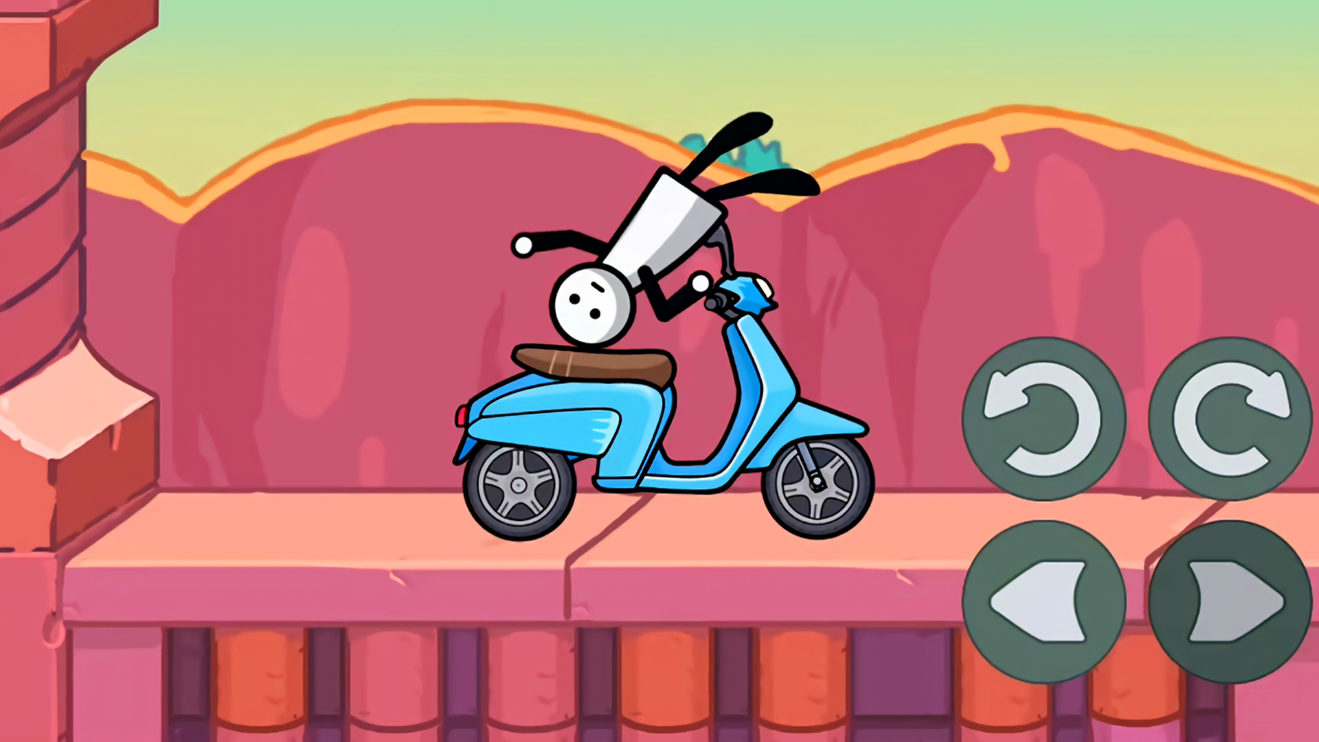 اسکرین شات 6 بازی Stickman Ragdoll Dismount Game