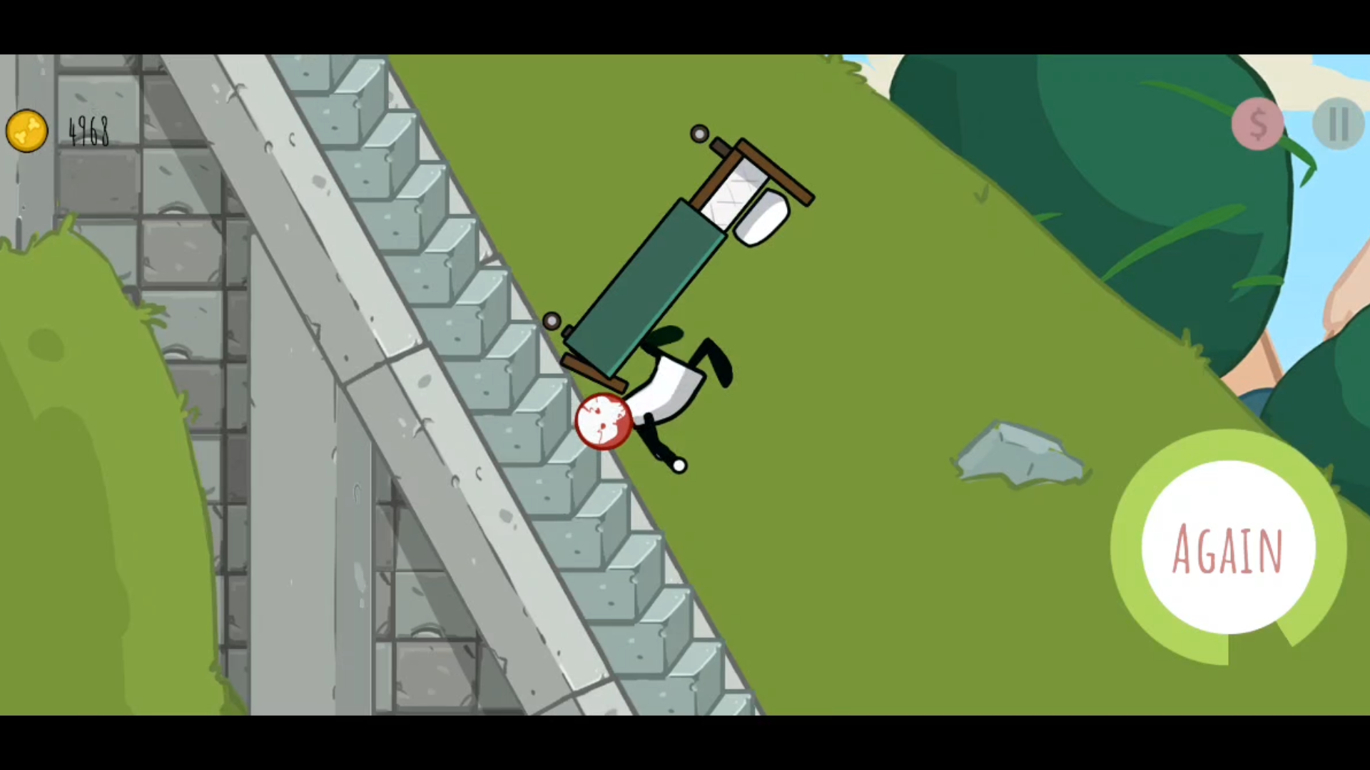 اسکرین شات 2 بازی Stickman Ragdoll Dismount Game