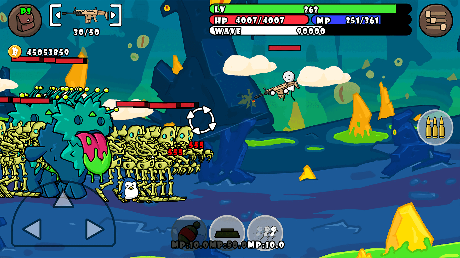 اسکرین شات 6 بازی One Gun Stickman offline games