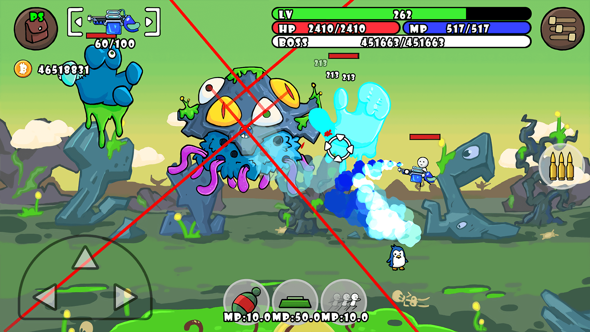 اسکرین شات 4 بازی One Gun: Stickman offline game