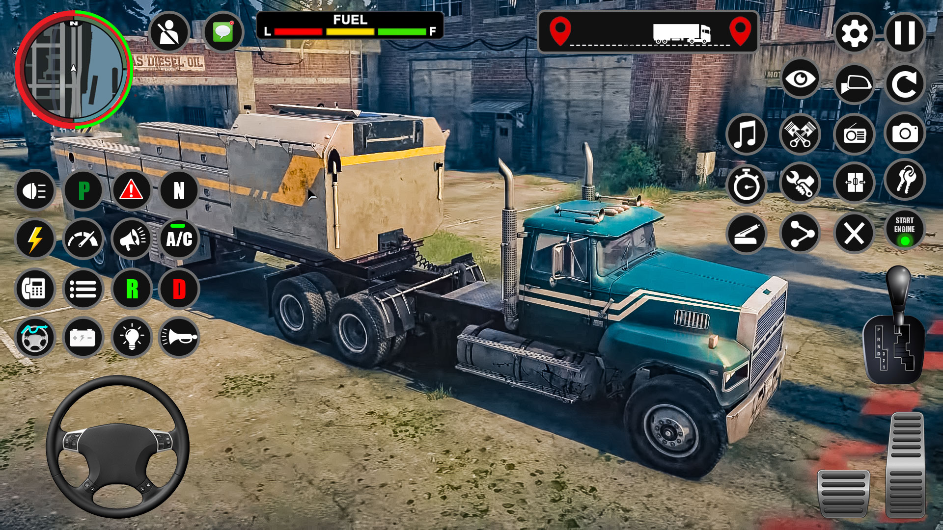 اسکرین شات 5 بازی 4x4 Truck driving offroad 2023