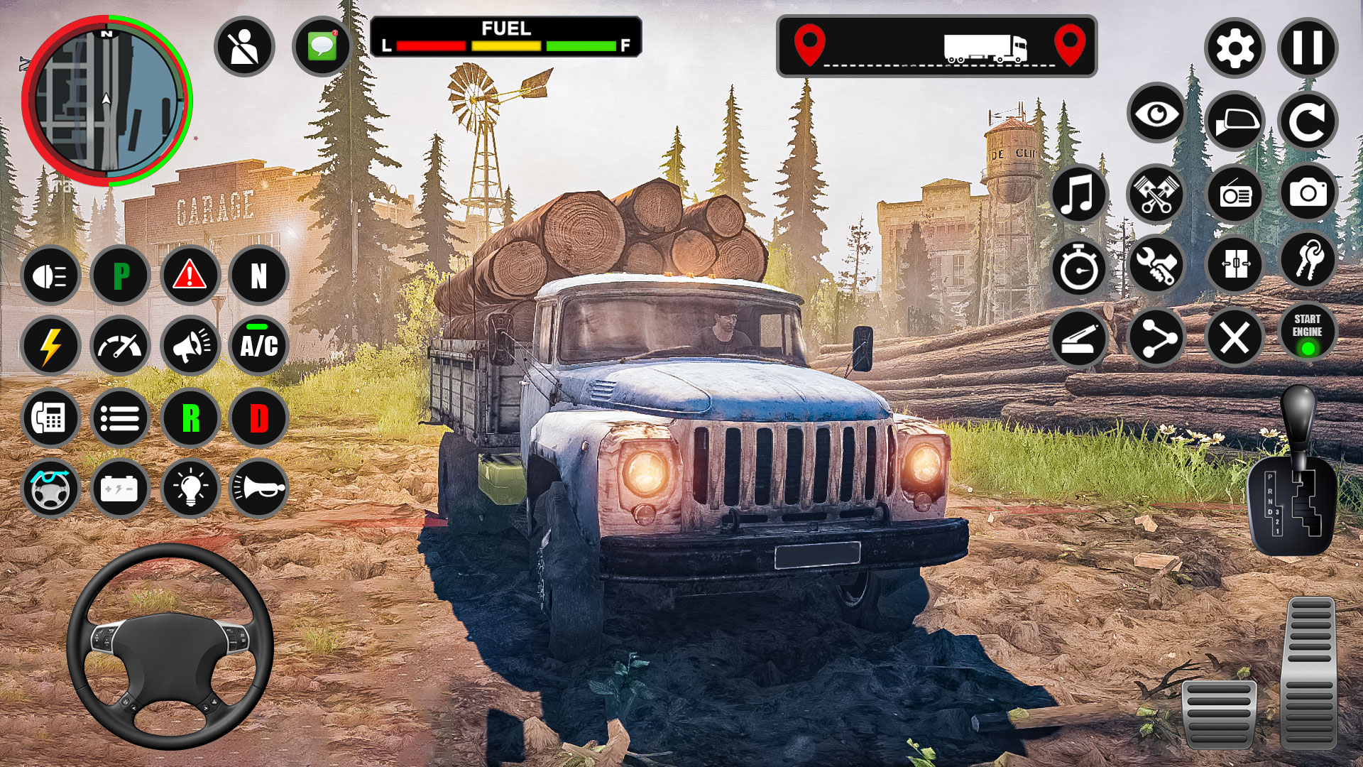 اسکرین شات 4 بازی 4x4 Truck driving offroad 2023