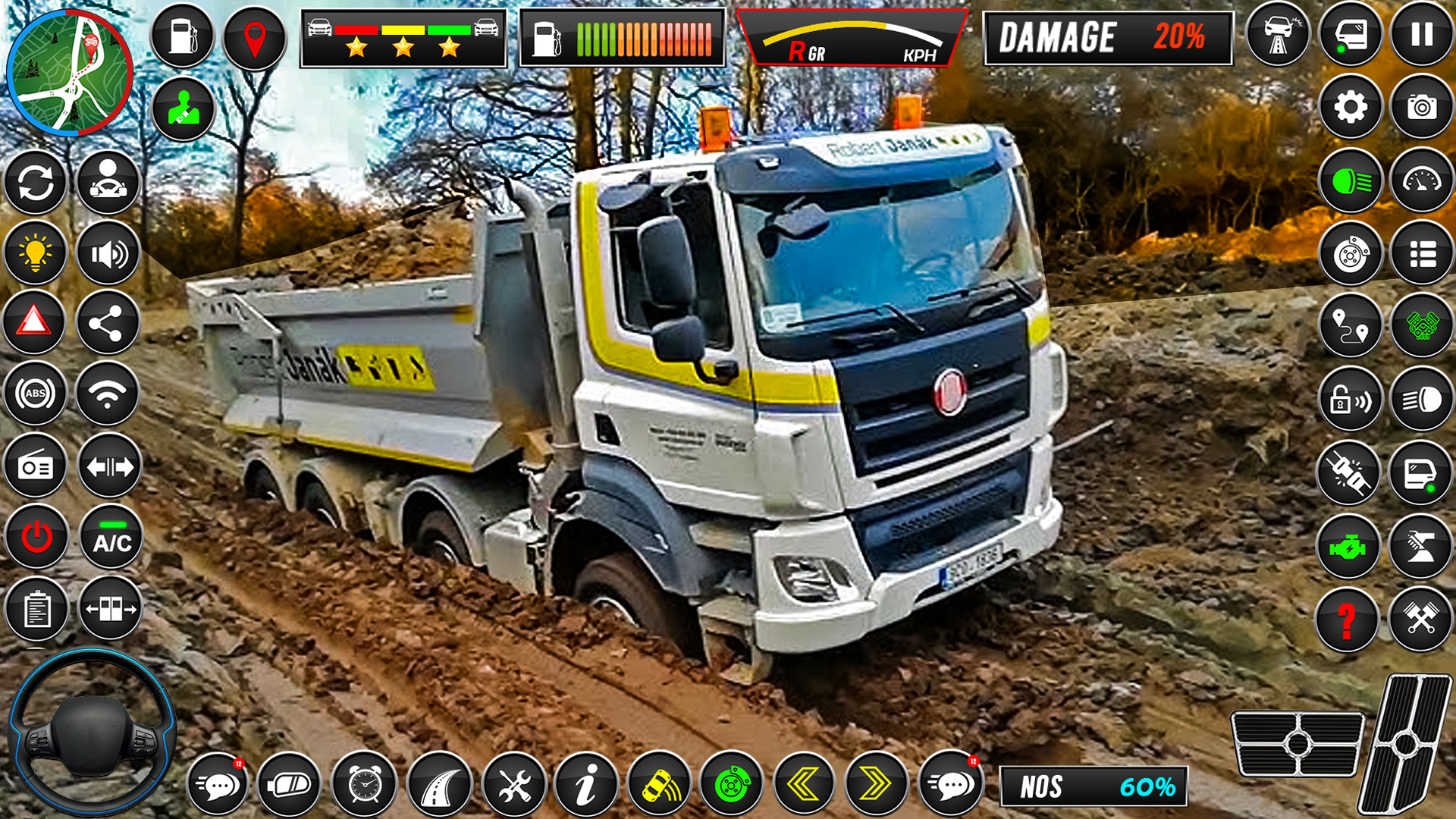 اسکرین شات 2 بازی Offroad Mud Truck Driving Game