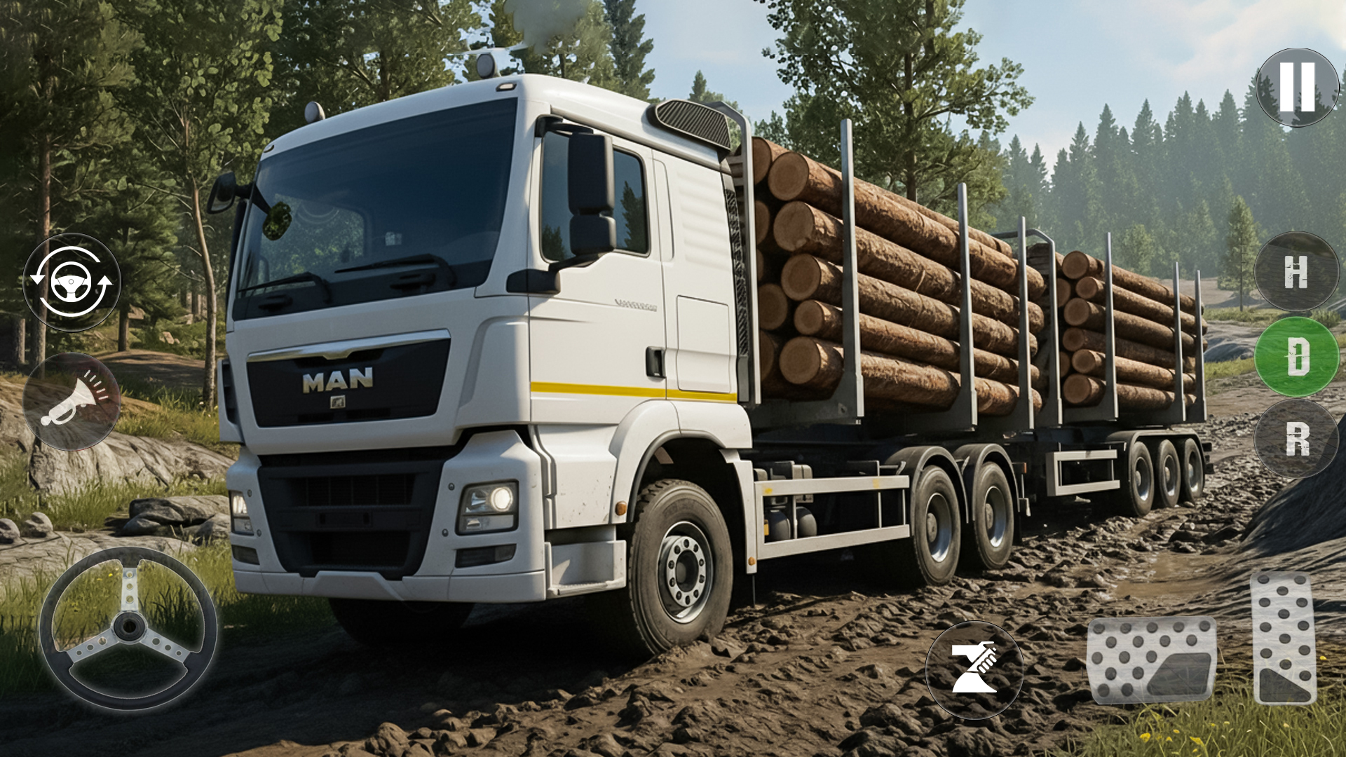 اسکرین شات 1 بازی Offroad Mud Truck Driving Game