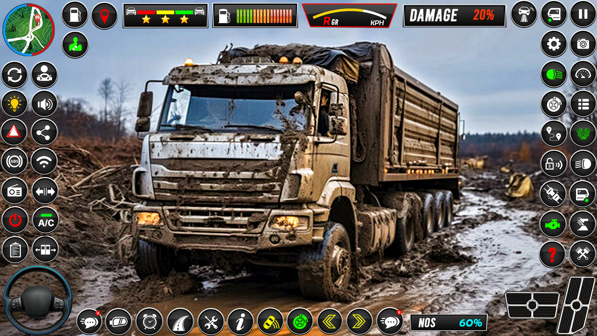 اسکرین شات 1 بازی Offroad Mud Truck Driving Game