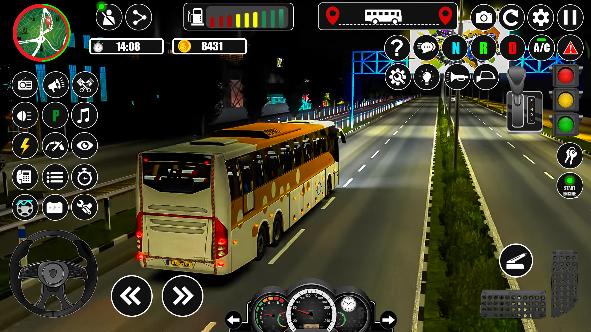 اسکرین شات 6 بازی Euro Bus Simulator Bus Games