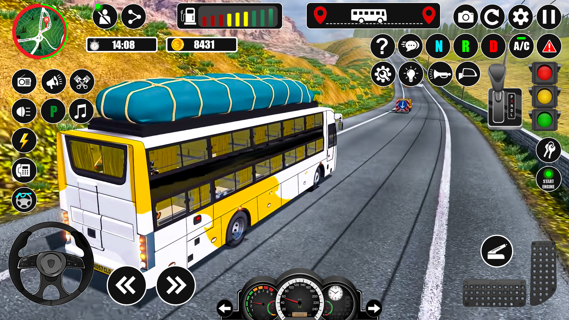 اسکرین شات 3 بازی Euro Bus Simulator Bus Games