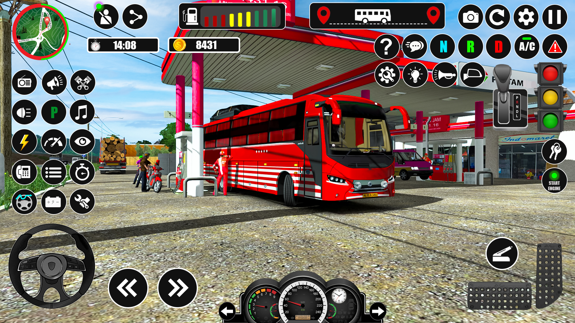 اسکرین شات 5 بازی Euro Bus Simulator Bus Games