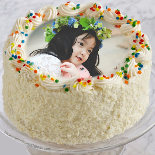 اسکرین شات 5 برنامه PHOTO ON BIRTHDAY CAKE