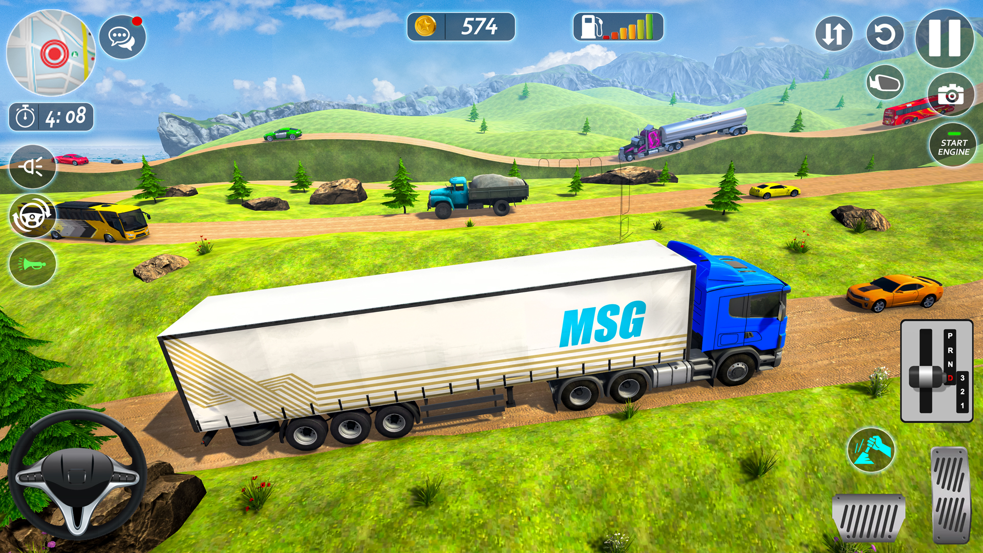اسکرین شات 1 بازی Truck Games Driving Simulator